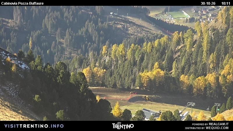 Archiv Foto Webcam Pozza-Buffaure