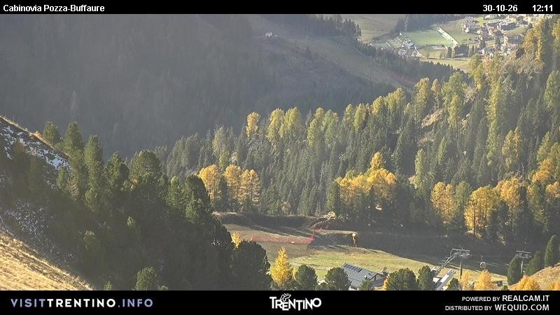Archiv Foto Webcam Pozza-Buffaure