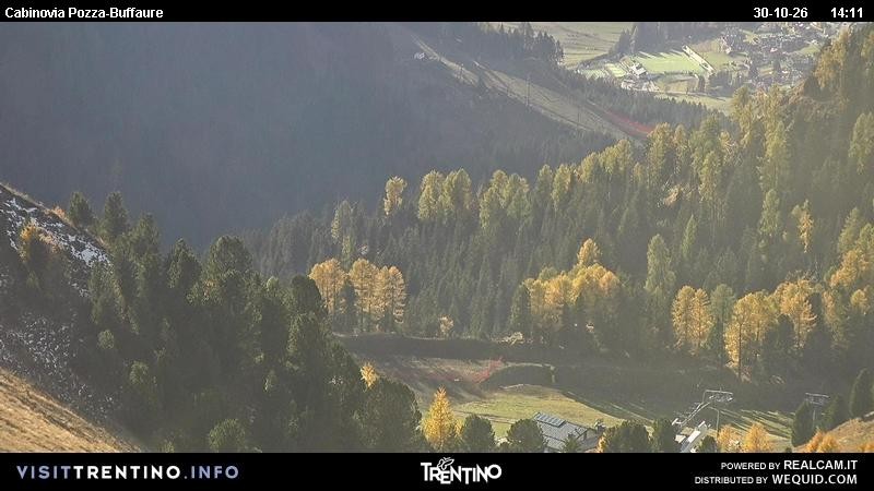 Archiv Foto Webcam Pozza-Buffaure