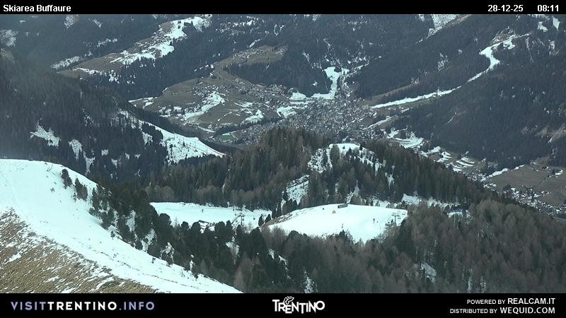 Archiv Foto Webcam Valley Fassa (Buffaure Bergstation)