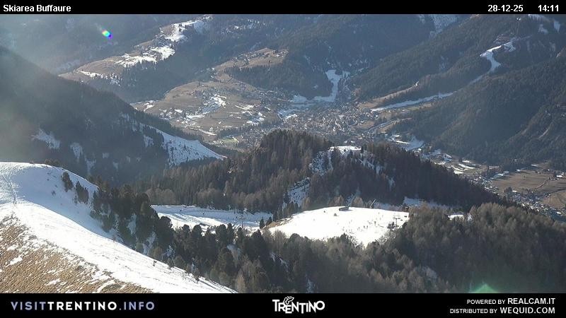 Archiv Foto Webcam Valley Fassa (Buffaure Bergstation)
