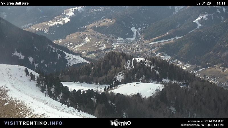 Archiv Foto Webcam Valley Fassa (Buffaure Bergstation)