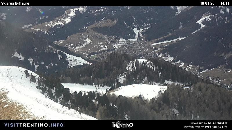 Archived image Webcam Valley Fassa - top station cable car Buffaure