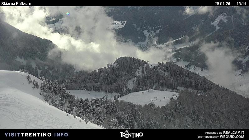 Archiv Foto Webcam Valley Fassa (Buffaure Bergstation)