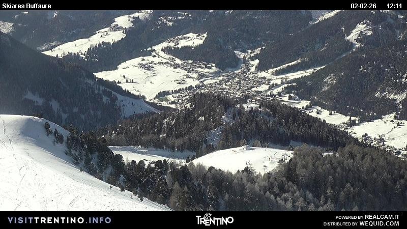 Archiv Foto Webcam Valley Fassa (Buffaure Bergstation)