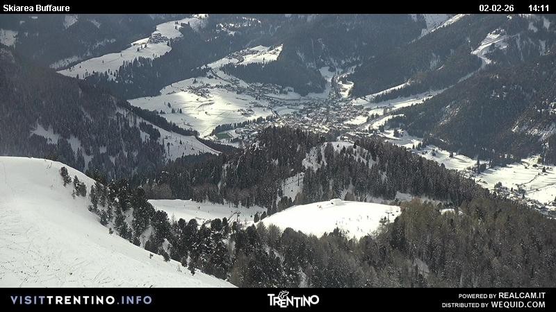 Archiv Foto Webcam Valley Fassa (Buffaure Bergstation)
