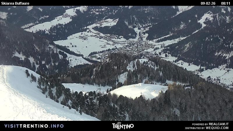 Archiv Foto Webcam Valley Fassa (Buffaure Bergstation)