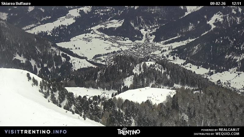 Archiv Foto Webcam Valley Fassa (Buffaure Bergstation)