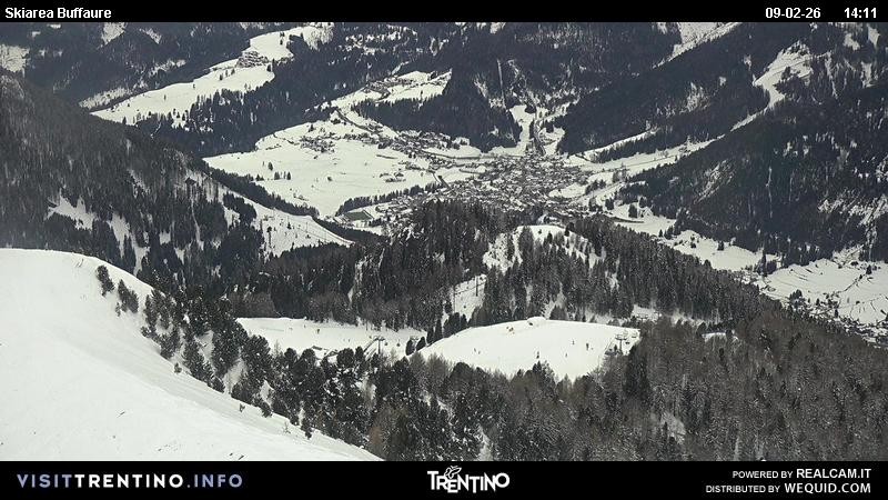 Archiv Foto Webcam Valley Fassa (Buffaure Bergstation)