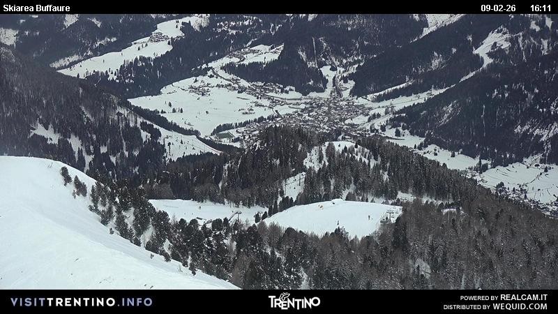 Archiv Foto Webcam Valley Fassa (Buffaure Bergstation)