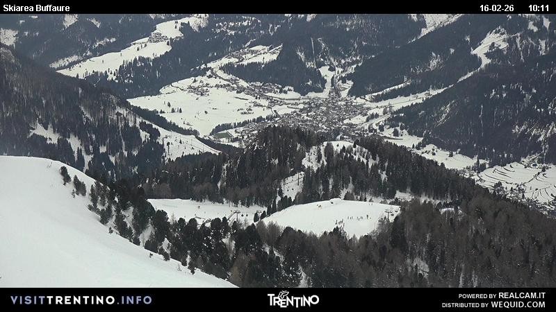 Archiv Foto Webcam Valley Fassa (Buffaure Bergstation)