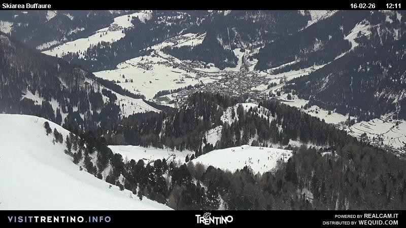 Archiv Foto Webcam Valley Fassa (Buffaure Bergstation)