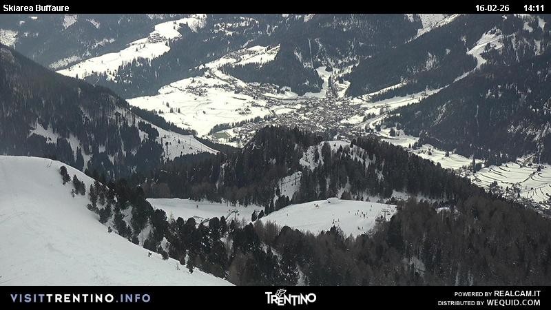 Archiv Foto Webcam Valley Fassa (Buffaure Bergstation)