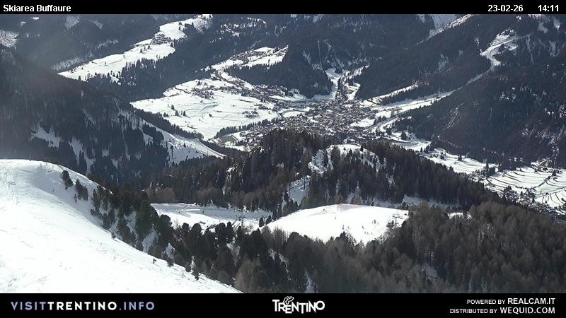 Archived image Webcam Valley Fassa - top station cable car Buffaure
