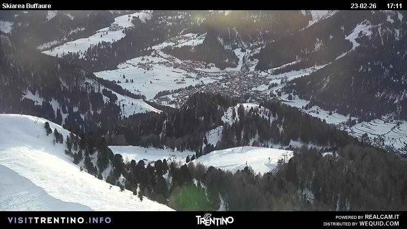 Archiv Foto Webcam Valley Fassa (Buffaure Bergstation)