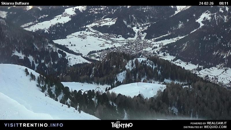 Archiv Foto Webcam Valley Fassa (Buffaure Bergstation)