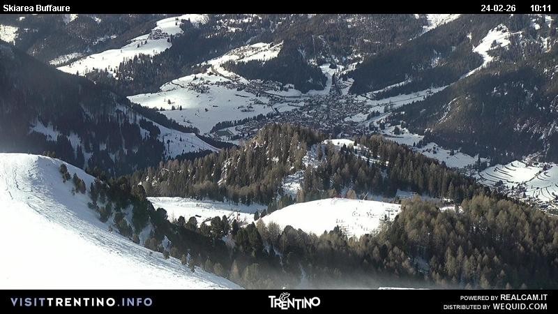 Archiv Foto Webcam Valley Fassa (Buffaure Bergstation)