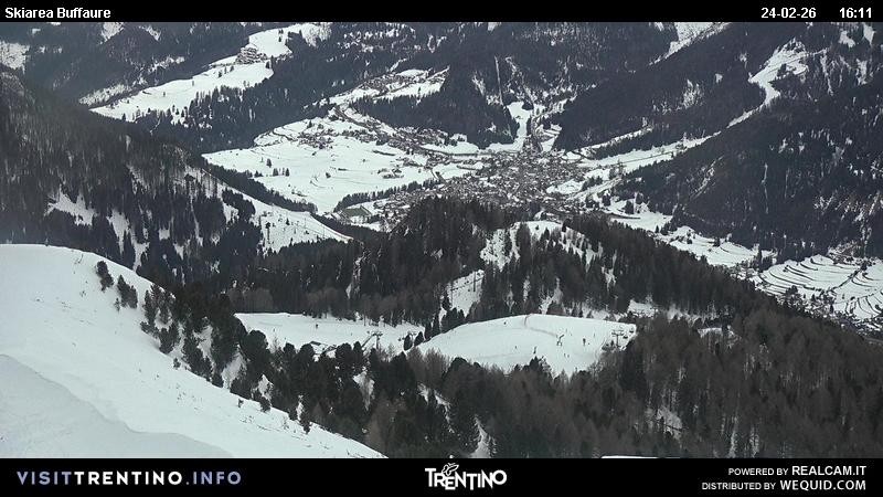Archiv Foto Webcam Valley Fassa (Buffaure Bergstation)