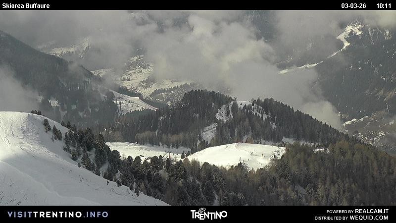 Archiv Foto Webcam Valley Fassa (Buffaure Bergstation)