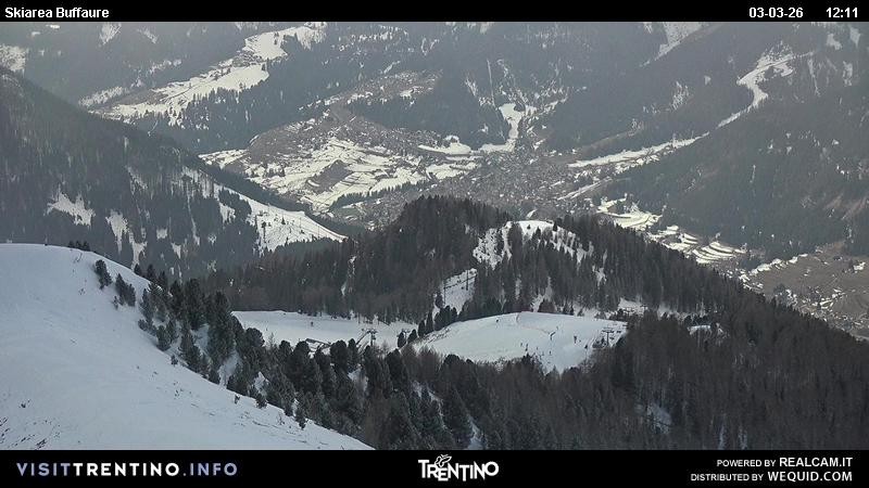 Archiv Foto Webcam Valley Fassa (Buffaure Bergstation)