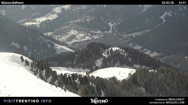 Archiv Foto Webcam Valley Fassa (Buffaure Bergstation)