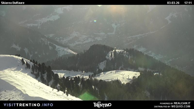 Archiv Foto Webcam Valley Fassa (Buffaure Bergstation)