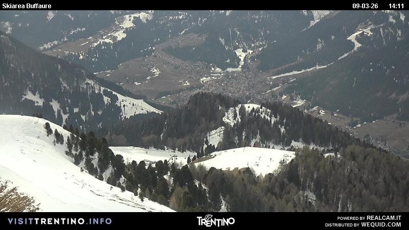 Archiv Foto Webcam Valley Fassa (Buffaure Bergstation)