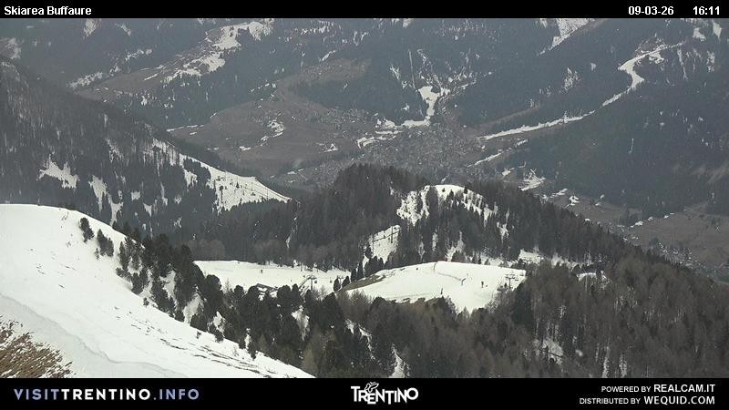 Archiv Foto Webcam Valley Fassa (Buffaure Bergstation)
