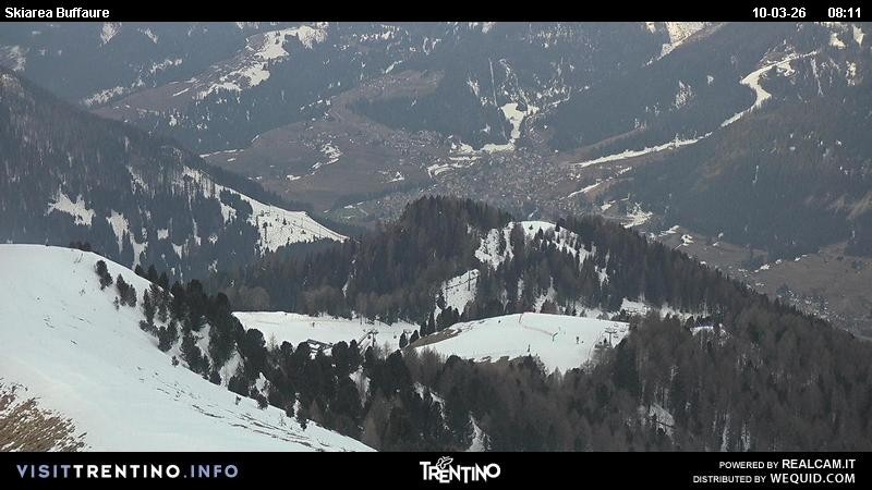 Archiv Foto Webcam Valley Fassa (Buffaure Bergstation)