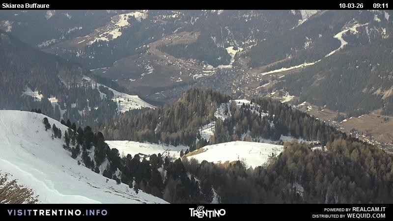 Archiv Foto Webcam Valley Fassa (Buffaure Bergstation)