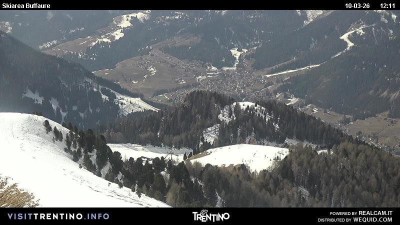 Archiv Foto Webcam Valley Fassa (Buffaure Bergstation)