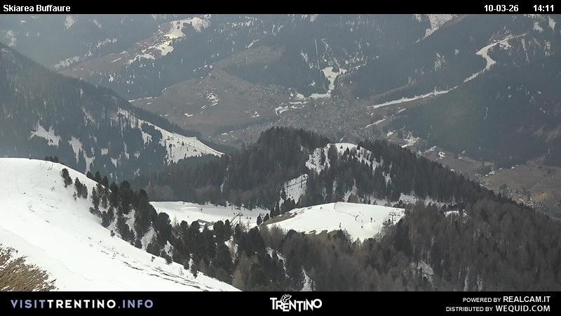 Archiv Foto Webcam Valley Fassa (Buffaure Bergstation)