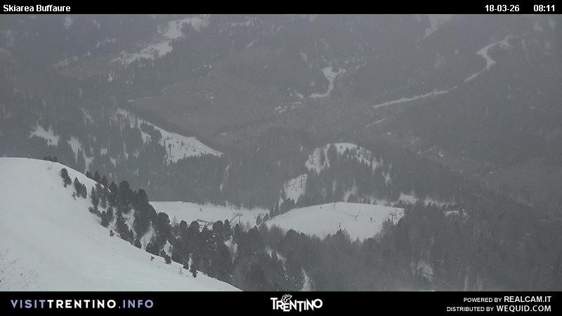 Archiv Foto Webcam Valley Fassa (Buffaure Bergstation)