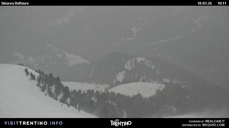 Archiv Foto Webcam Valley Fassa (Buffaure Bergstation)