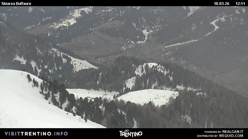 Archiv Foto Webcam Valley Fassa (Buffaure Bergstation)