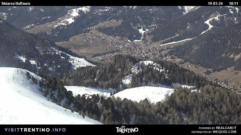 Archiv Foto Webcam Valley Fassa (Buffaure Bergstation)