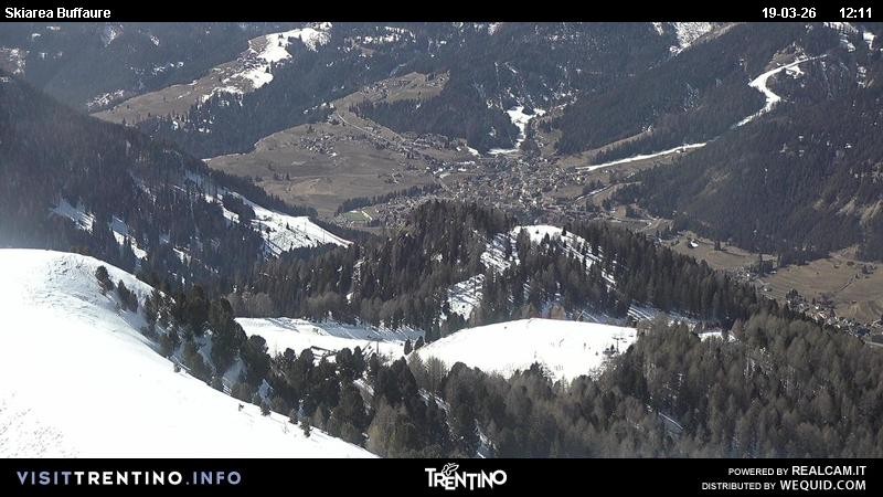 Archiv Foto Webcam Valley Fassa (Buffaure Bergstation)