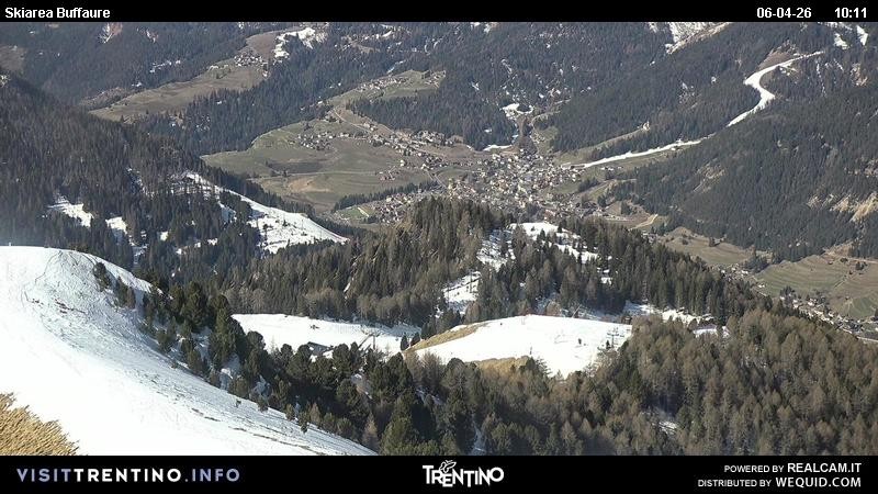 Archiv Foto Webcam Valley Fassa (Buffaure Bergstation)