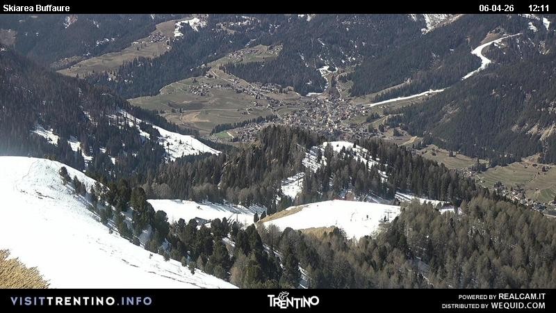 Archiv Foto Webcam Valley Fassa (Buffaure Bergstation)