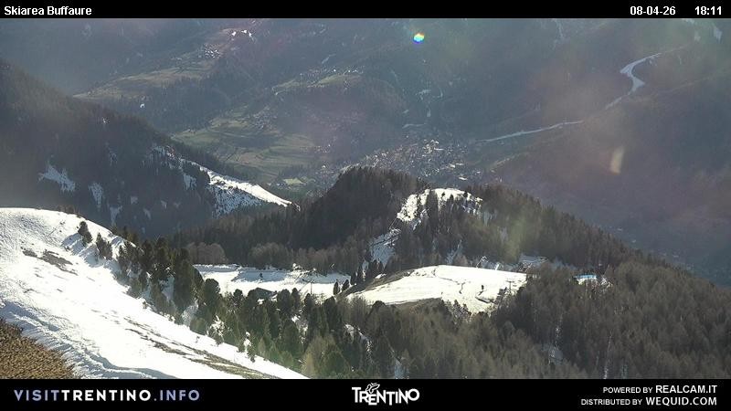 Archived image Webcam Valley Fassa - top station cable car Buffaure