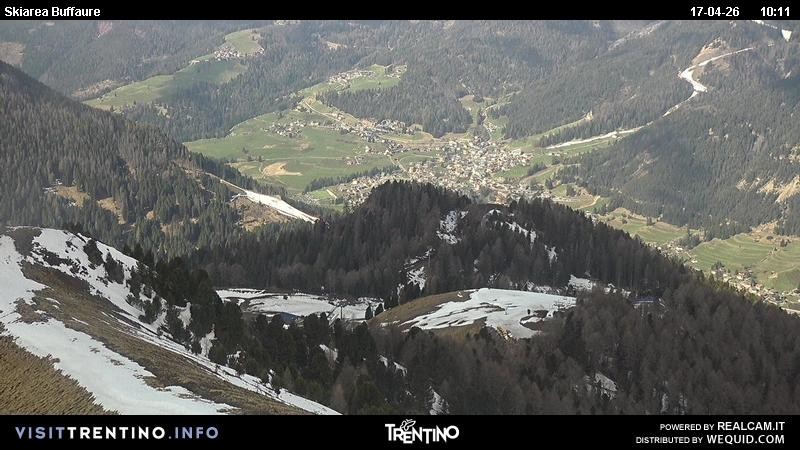Archiv Foto Webcam Valley Fassa (Buffaure Bergstation)