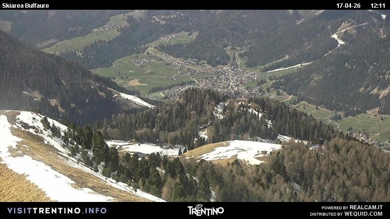 Archiv Foto Webcam Valley Fassa (Buffaure Bergstation)