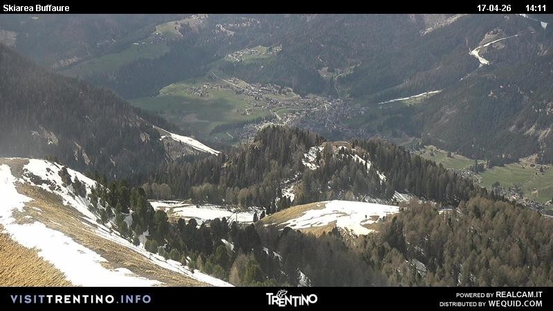 Archiv Foto Webcam Valley Fassa (Buffaure Bergstation)