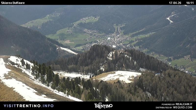 Archiv Foto Webcam Valley Fassa (Buffaure Bergstation)