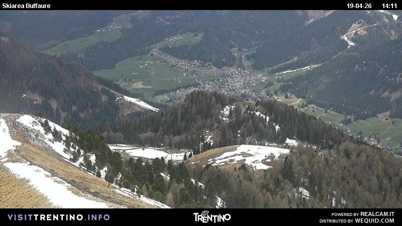 Archiv Foto Webcam Valley Fassa (Buffaure Bergstation)