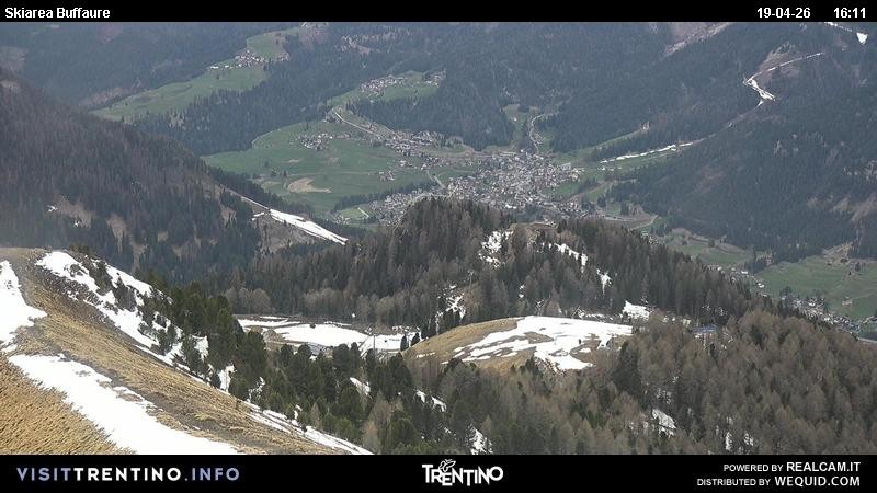 Archiv Foto Webcam Valley Fassa (Buffaure Bergstation)
