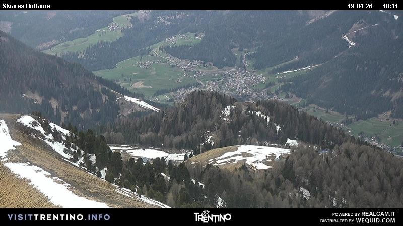 Archiv Foto Webcam Valley Fassa (Buffaure Bergstation)