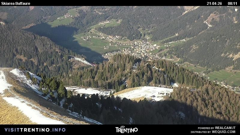 Archiv Foto Webcam Valley Fassa (Buffaure Bergstation)