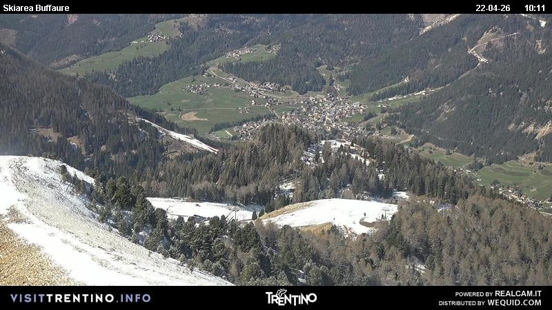 Archiv Foto Webcam Valley Fassa (Buffaure Bergstation)