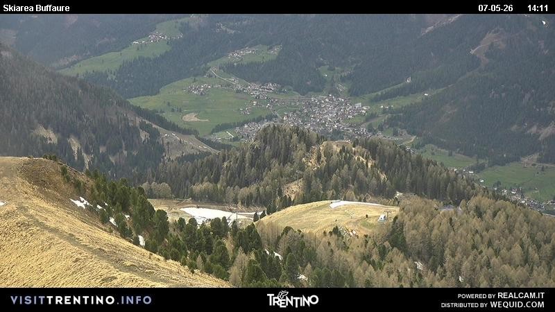 Archiv Foto Webcam Valley Fassa (Buffaure Bergstation)